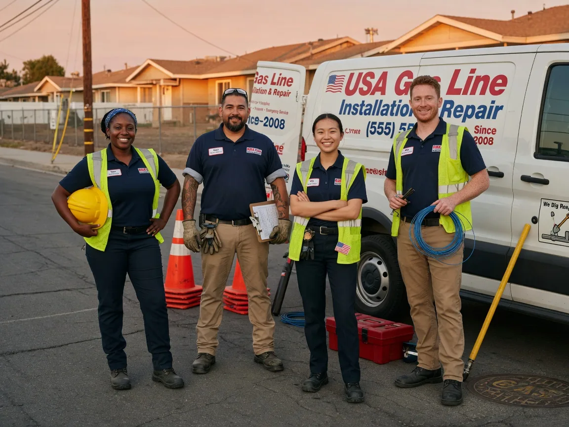 Gas Line Installation company in Slate Run, PA